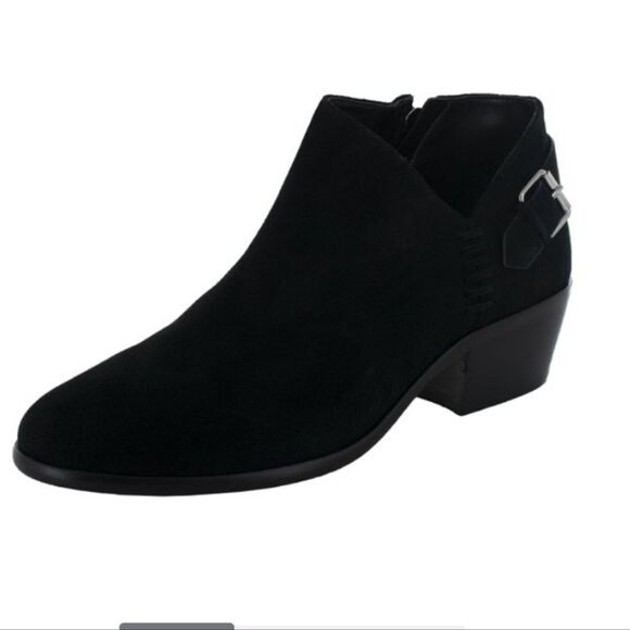BRAND NEW VINCE CAMUTE CAMUTO WOMEN'S PARVEEN SUEDE ANKLE BOOTIE SHOES - Picture 2 of 16